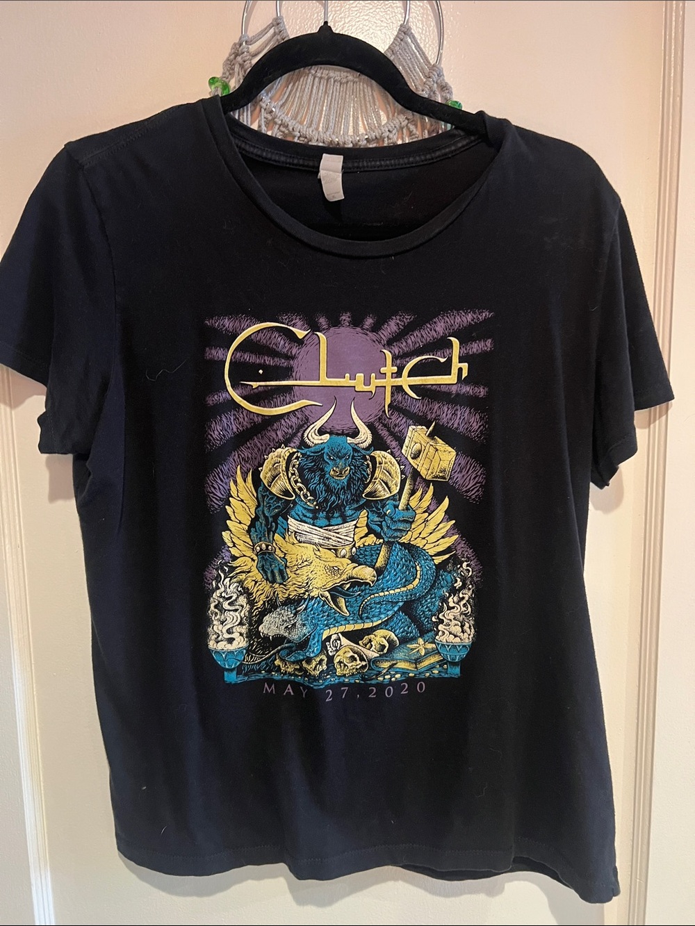 Black Clutch band T‑Shirt with Minotaur